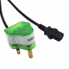 Gizzu Surge Protector 10A Kettle Plug Cable 1.5M